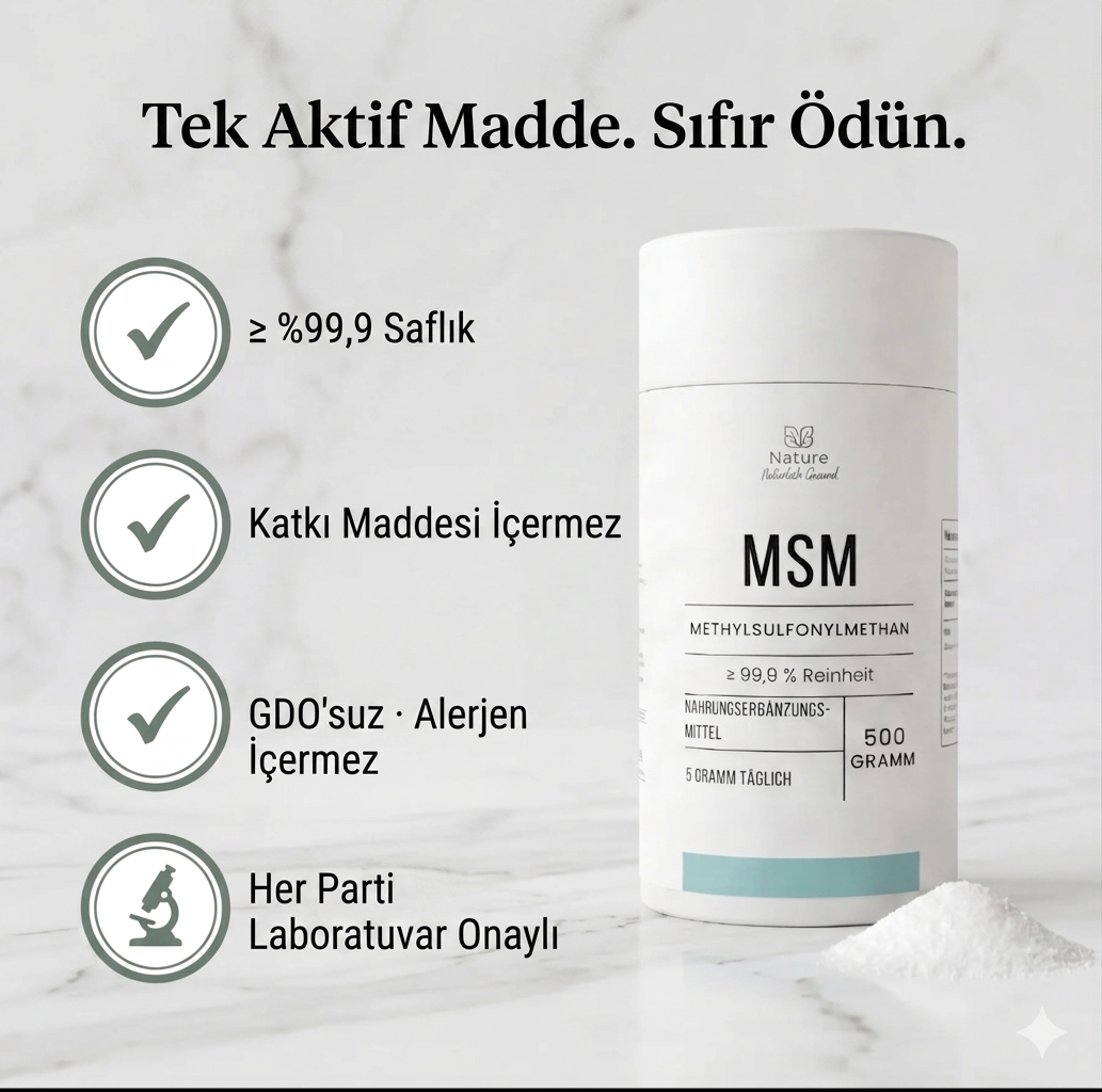 MSM Tozu (Organik Kükürt)