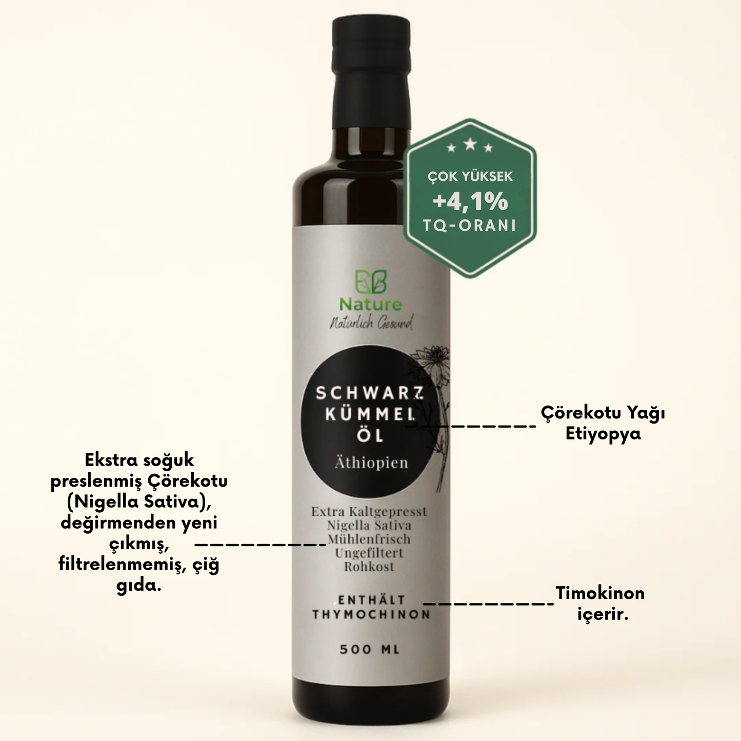 Çörekotu Yağ TQ 4.1%