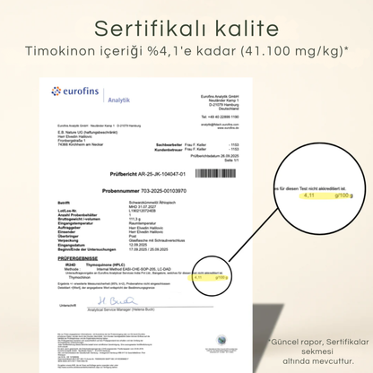 Çörekotu Yağ TQ 4.1%