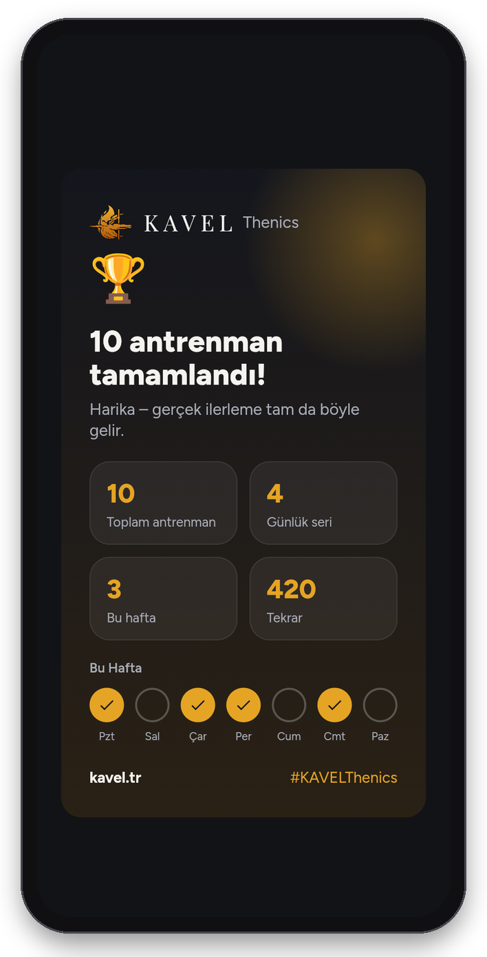 Instagram hikayesi için paylaşım kartı