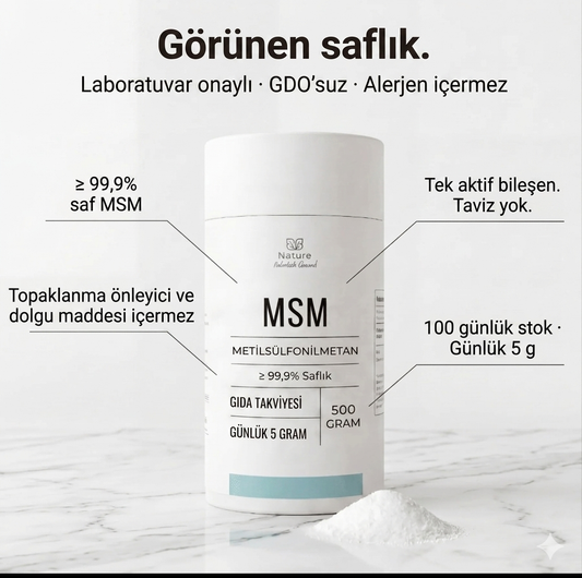 MSM Tozu (Organik Kükürt)