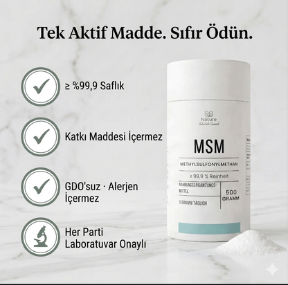 MSM Tozu (Organik Kükürt)