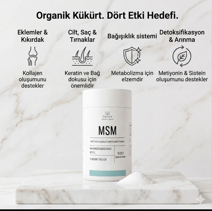 MSM Tozu (Organik Kükürt)